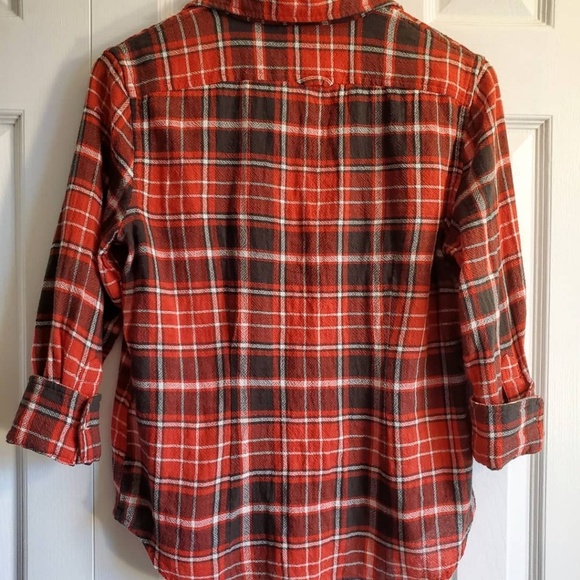 Denim & Supply Red Plaid Button Down - Picture 2 of 4